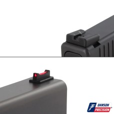 Sight Set for Glock, Fixed Charger, by Dawson Precision®